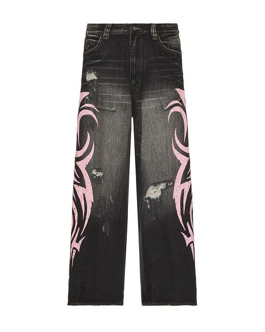 Jaded London Black Blade Xl Colossus Jeans for men