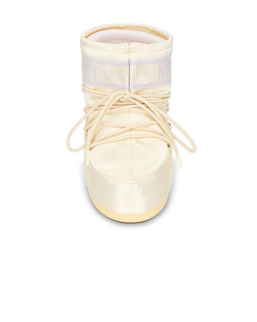 Moon Boot White Boot Mb Icon Low Pearly