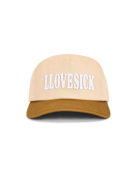 LLOVESICK Natural Stitched Franchise Cap