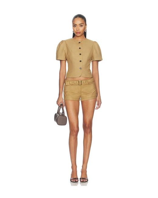 Lioness Brown Femme Blouse