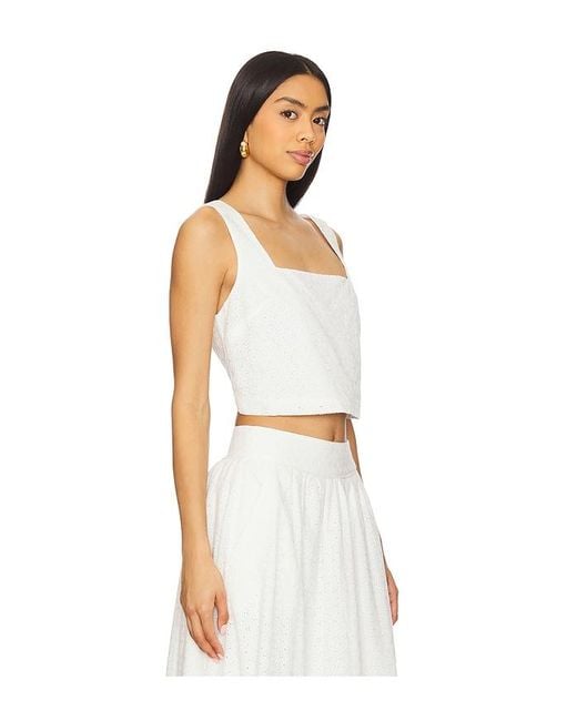 PAIGE White Aelita Top