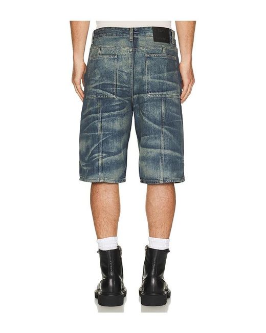 Won Hundred Blue Cade Denim Shorts for men
