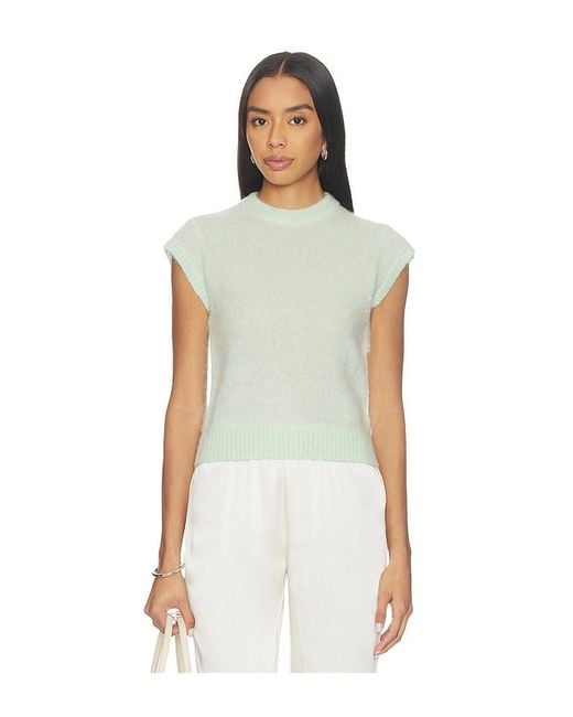 ALIGNE White Jess Knitted Tshirt