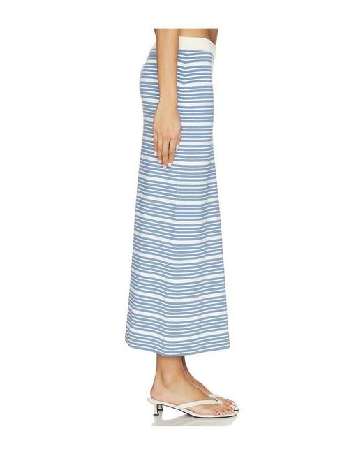 LSPACE Blue Ravello Skirt