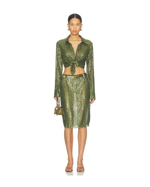 Siedres Green Sezanne Top