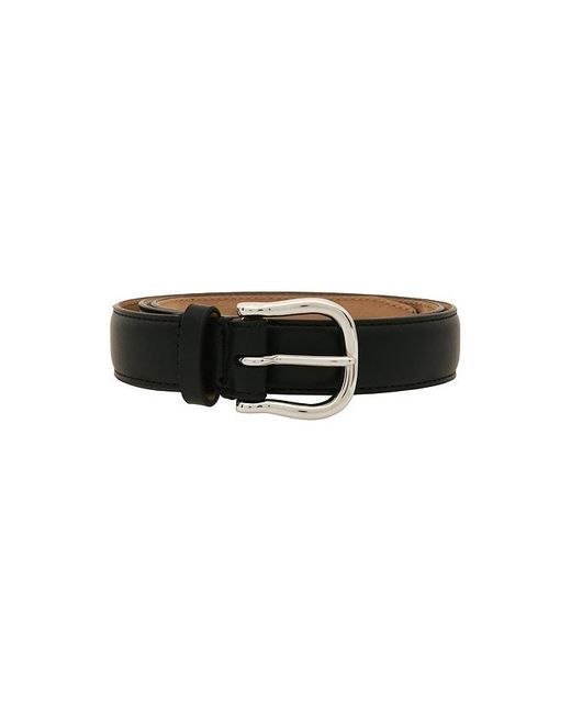 Nili Lotan Black Amelia Belt