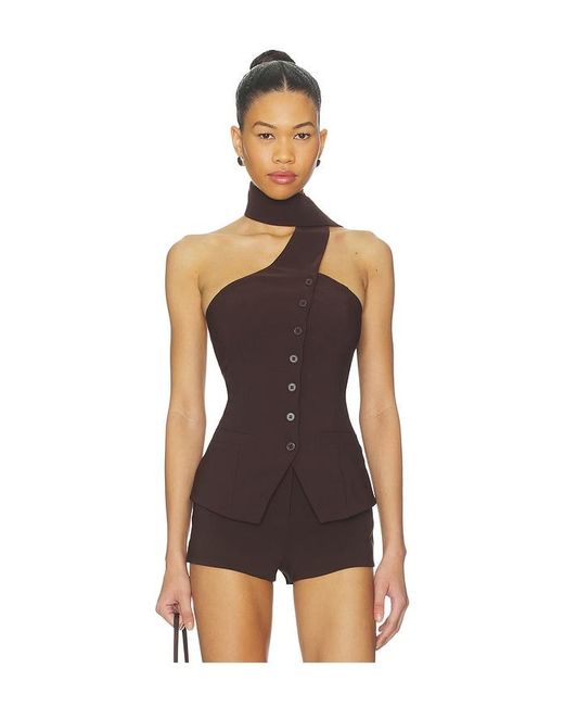 ALL THE WAYS Black Courtney Top
