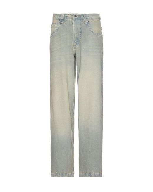 パンツ jaded london denim light wash W32 Jaded London Light Wash Colossus Fit Jeans in Blue for Men
