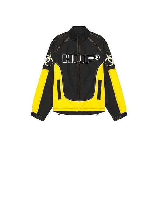 Huf Black Sector Jacket for men