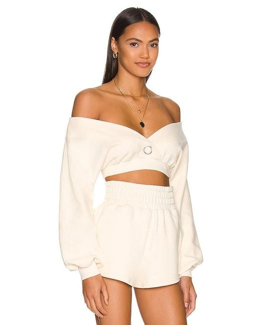 Jersey Kenzie En Color Ivory Talla En Camila Coelho de color White