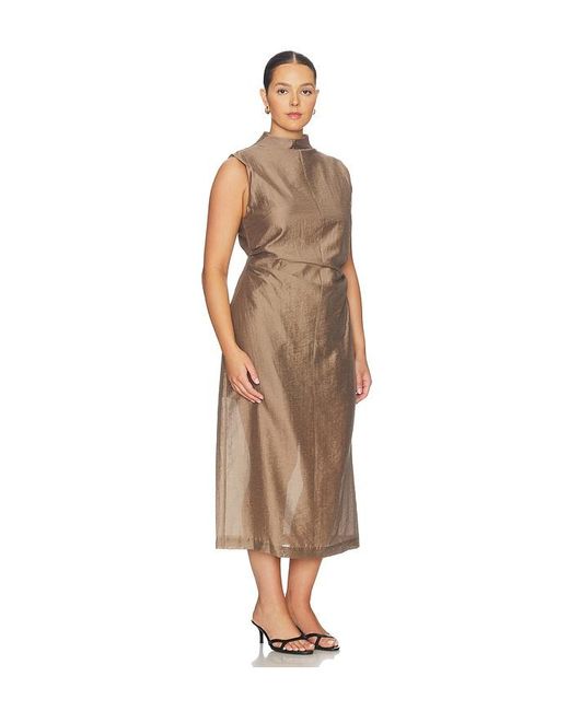 L'academie Natural 'Academie Harmi Midi Dress