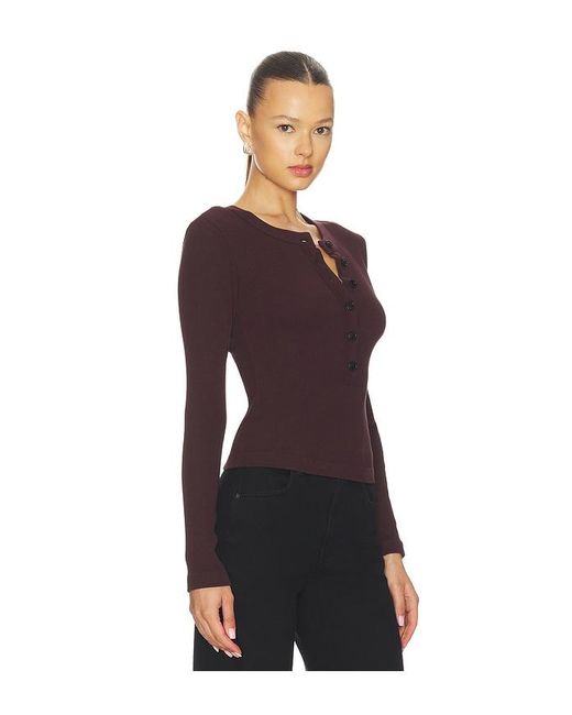 Citizens of Humanity Multicolor Varra Henley Top