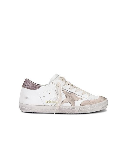 Zapatilla deportiva super star Golden Goose Deluxe Brand de color White