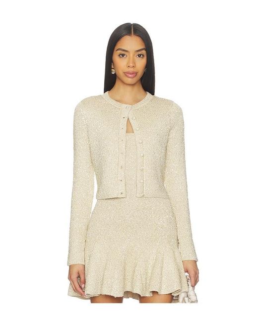 LoveShackFancy Natural Ferra Cardigan