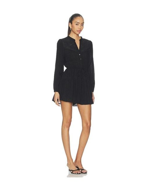 Heartloom Black Irisa Romper