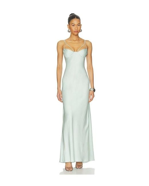 Anna October White Akari Maxi Dress