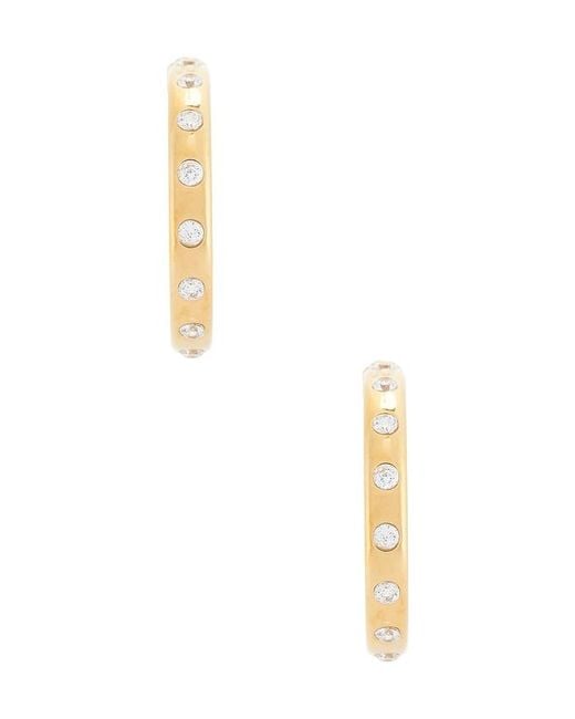 Casa Clara Metallic Nora Mae Hoop Earrings