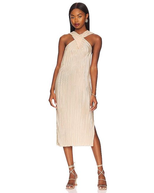 Song of Style Natural Nalani Midi Dress