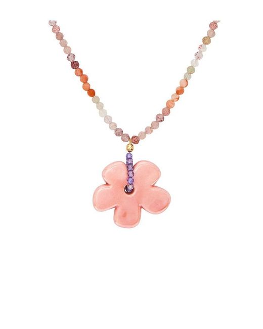 Brinker & Eliza Multicolor Groovy Necklace