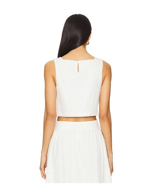 PAIGE White Aelita Top
