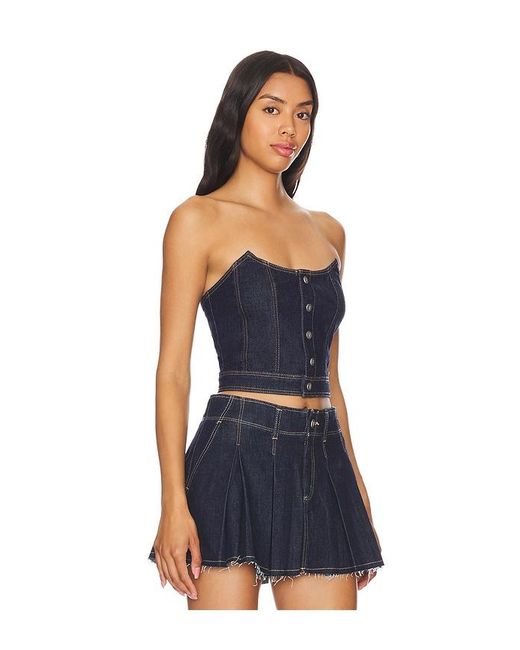 A.Brand Blue Angel Bustier