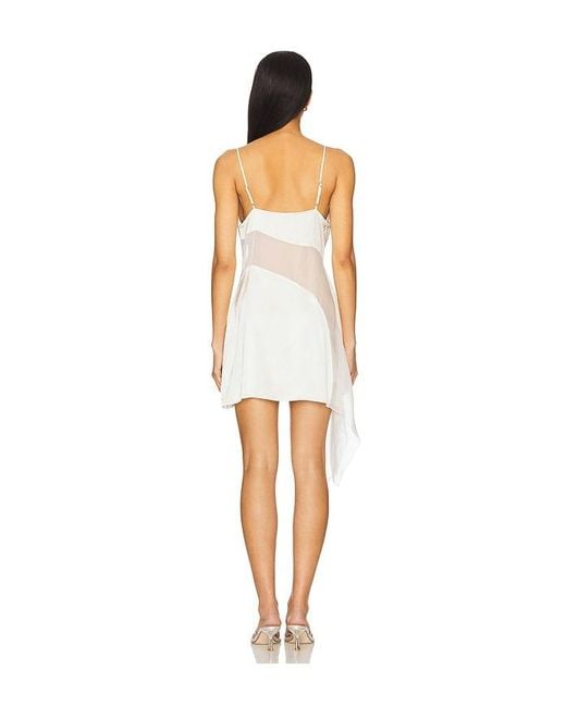 Nbd White The Jaden Mini Dress