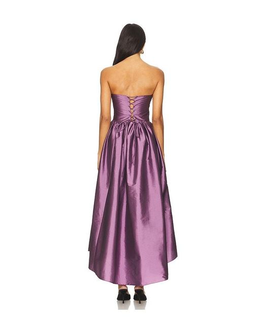 Azeeza Purple Naina Midi Dress