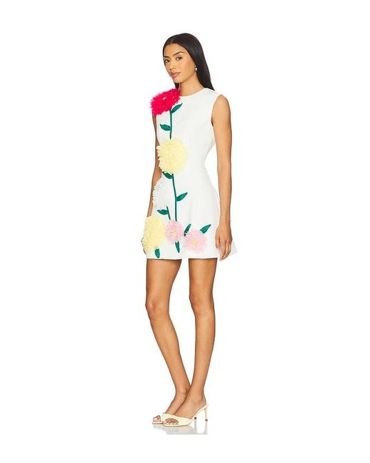 Elliatt White Buttercup Mini Dress