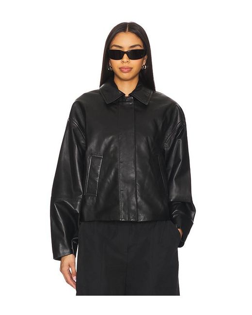 Jonathan Simkhai Black Everli Cropped Jacket