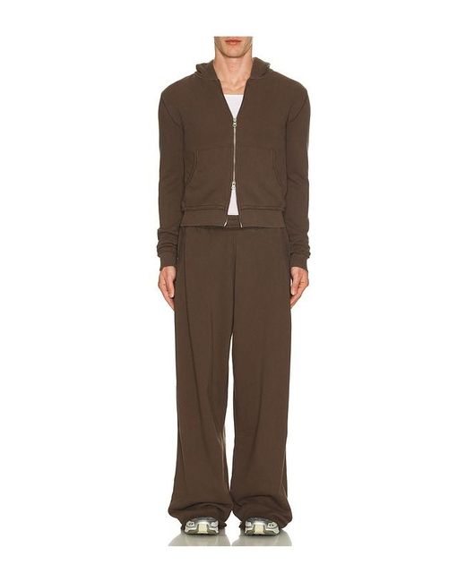 Jaded London Brown Mini Monster Hoodie for men