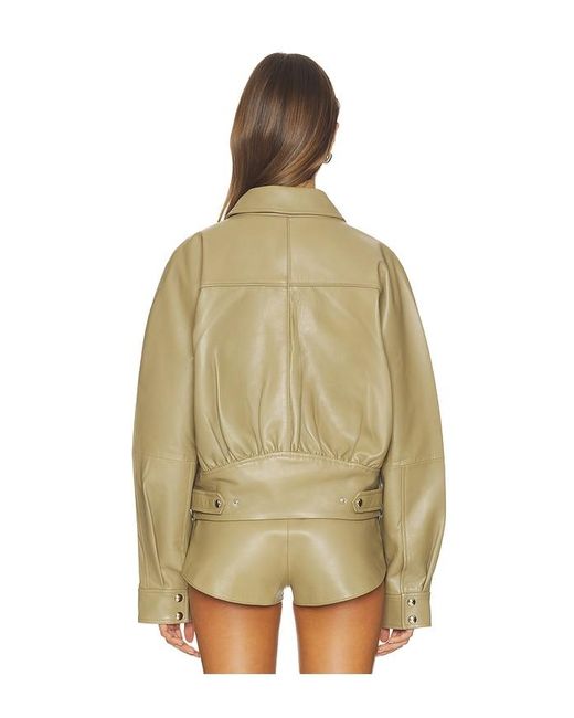 retroféte Natural Mariel Leather Jacket