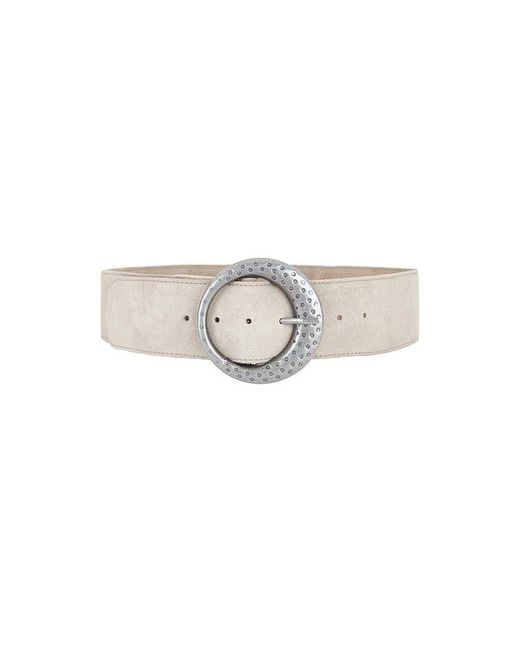 Free People White Luna Hip Belt
