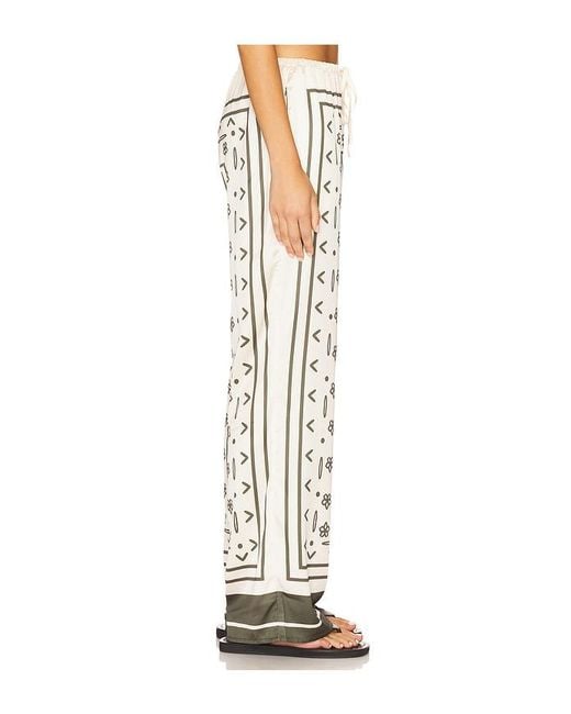 SNDY'S White Silas Pant