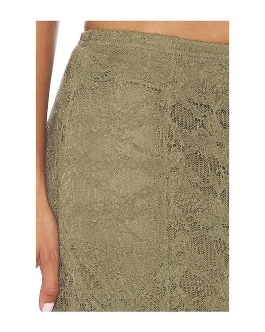 Steve Madden Green Mirabel Skirt