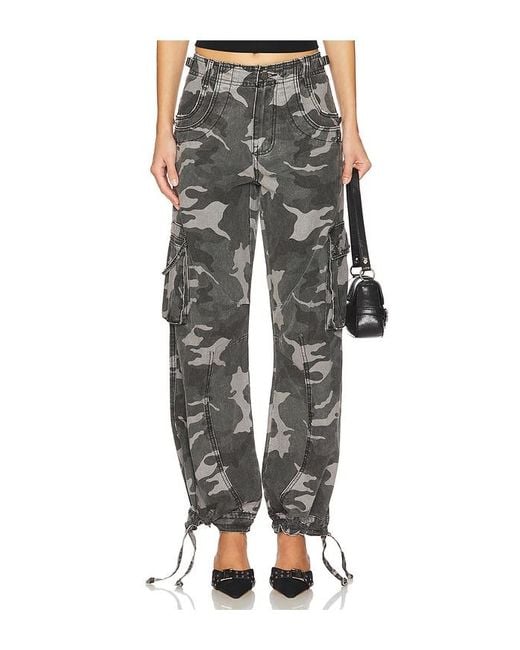 Jaded London Black Trooper Cargo