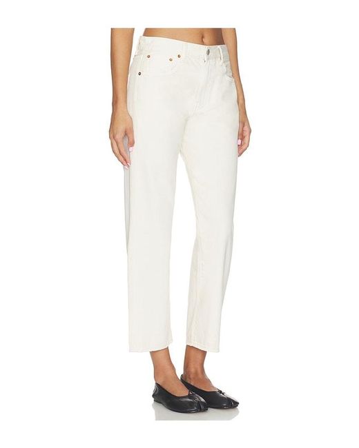 Denimist White Lucy Boyfriend Jean