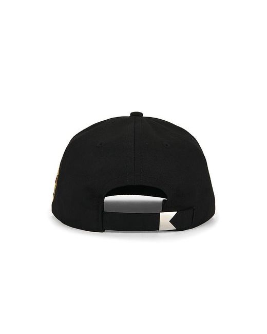 Rhude Black Racing Crest Hat for men
