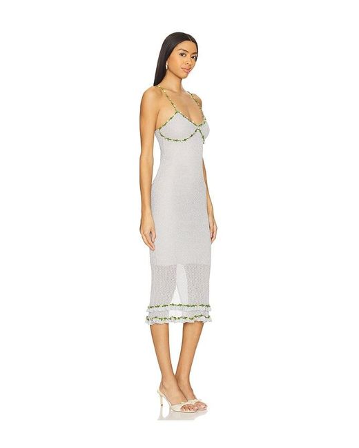 Tyler McGillivary White Nylah Dress