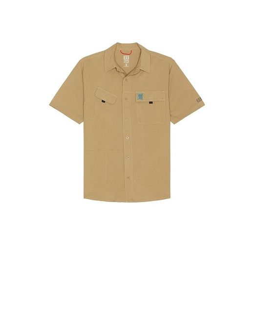 Topo White Retro River Shirt for men