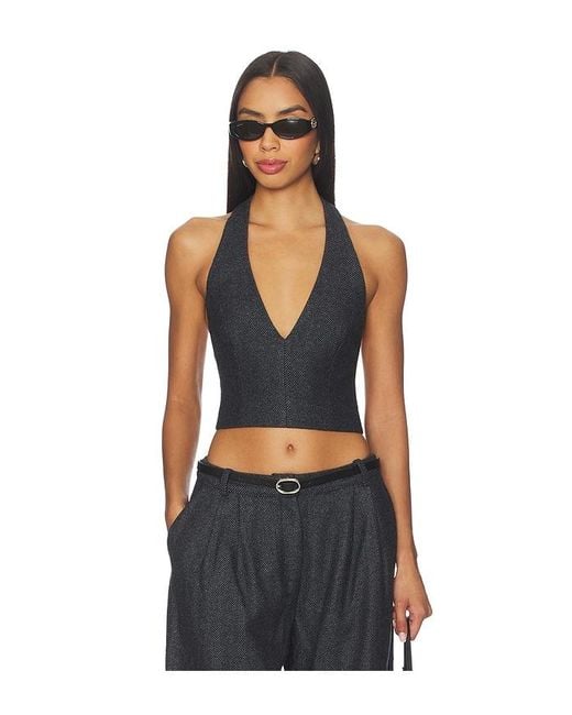 Nakedvice Black The Boston Top