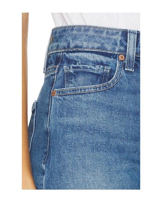 PAIGE Blue Stevie Straight Leg Jeans