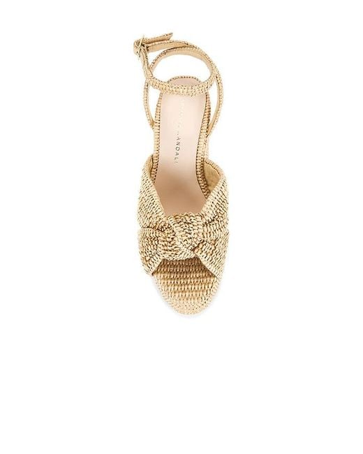 Loeffler Randall Natural Chunky Platform Sandal