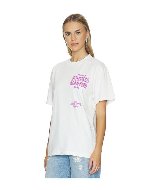 Los Sundays Multicolor Espresso Martini Tee for men