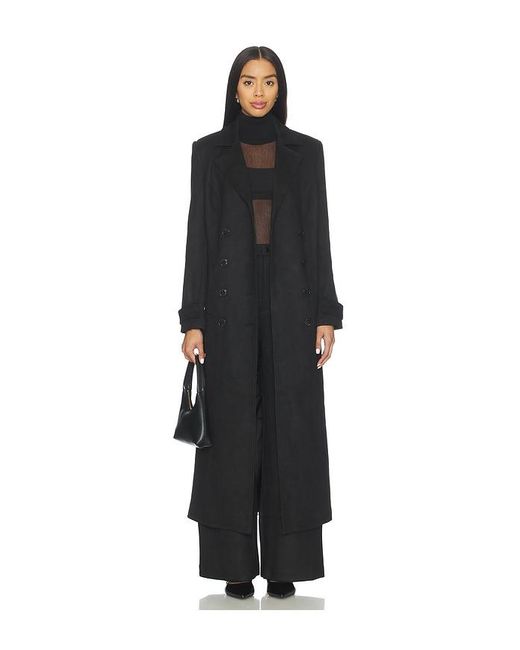 Bardot Black Marlowe Faux Suede Pant