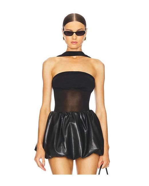Lovers + Friends Black Lexi Bodysuit