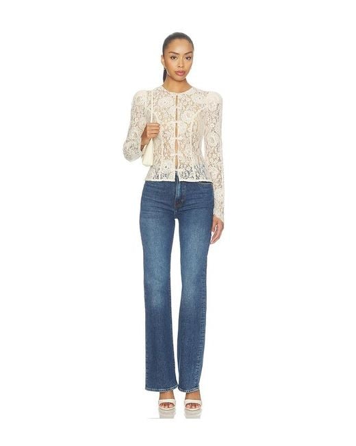 Lovers + Friends Natural Alessi Top