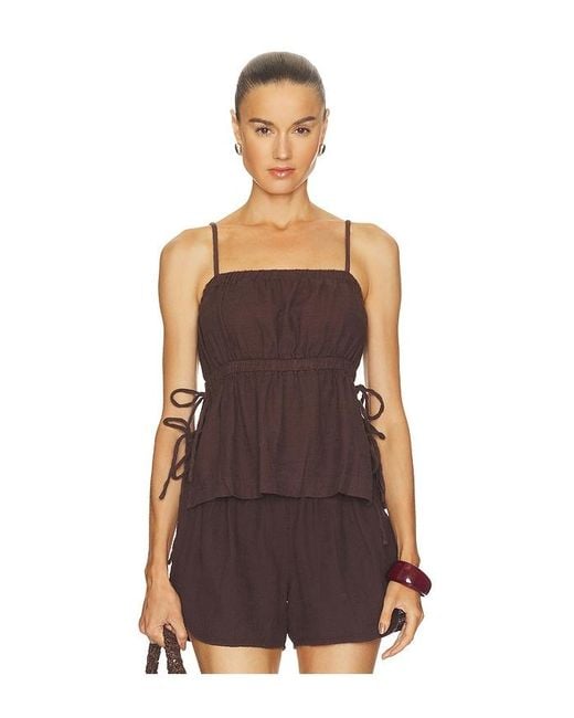 Bobi Brown Side Tie Cami Top