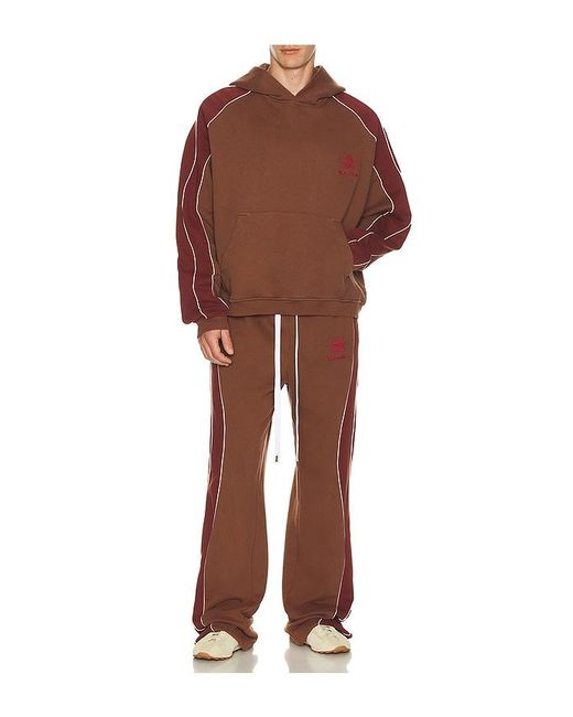 NAHMIAS Brown Ollie Hoodie for men