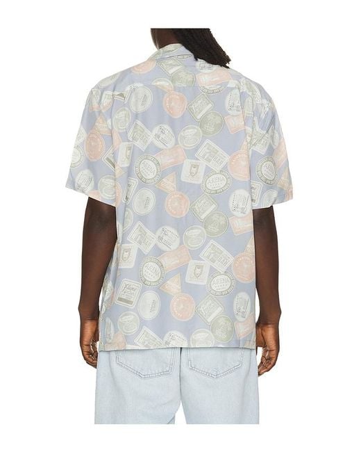 Marine Layer White Cupro Resort Shirt for men