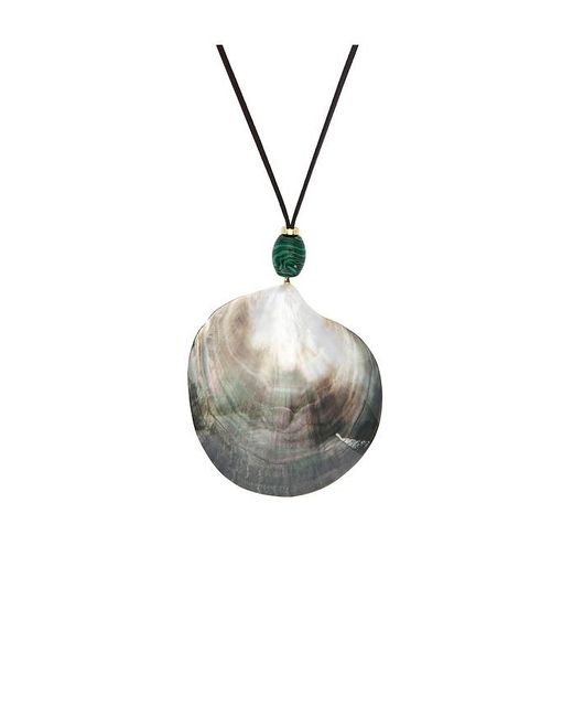 Eliou Brown Do Mar Wrap Necklace